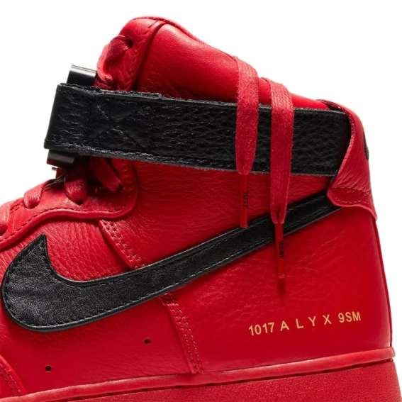 Кросівки чоловічі Nike X Alyx Air Force 1 Red CQ4018-601 фото 7 — інтернет-магазин Tapok