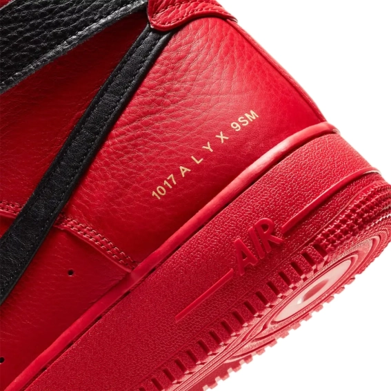 Кросівки чоловічі Nike X Alyx Air Force 1 Red CQ4018-601 фото 10 — інтернет-магазин Tapok