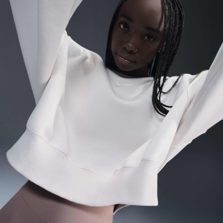 Світшот жіночий Nike Nsw Phoenix Fleece Beige DQ5761-104