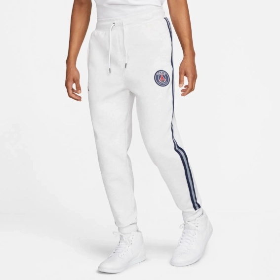 Штани чоловічі Air Jordan X Paris Saint Germain Fleece Pant White Db6502-051 DB6502-051 фото 3 — інтернет-магазин Tapok