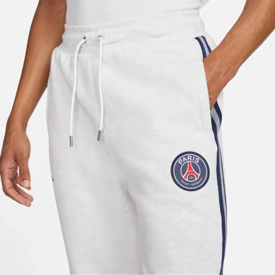 Штани чоловічі Air Jordan X Paris Saint Germain Fleece Pant White Db6502-051 DB6502-051 фото 4 — інтернет-магазин Tapok