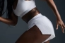 Шорти жіночі Nike Aeroswift Dri-Fit Adv Mid-Rise Brief-Lined 3 Running Shorts White FN2328-100 Фото 2