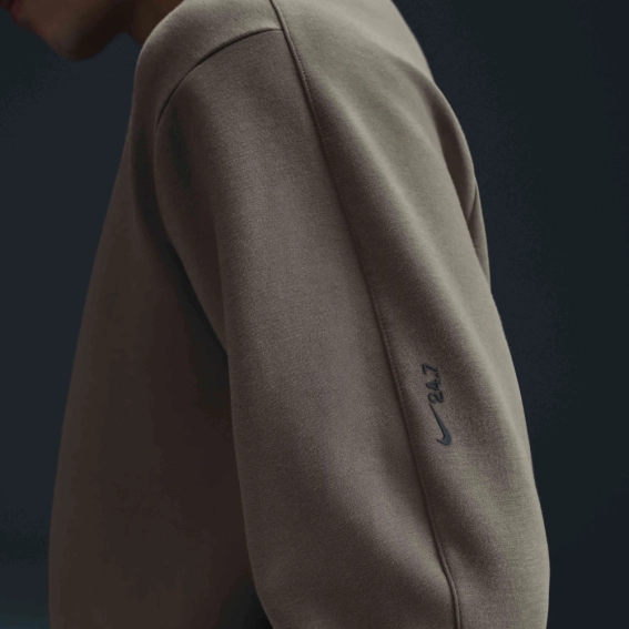 Світшот чоловічий Nike Df Etc Is Crew Olive HQ6964-289 фото 5 — інтернет-магазин Tapok