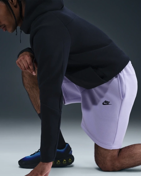 Шорты мужские Nike Tech Fleece Violet FB8171-515 фото 5 — интернет-магазин Tapok
