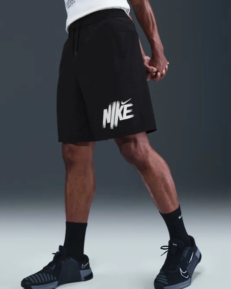 Шорти чоловічі Nike Form 9In Gfx Black HV0384-010 фото 2 — інтернет-магазин Tapok