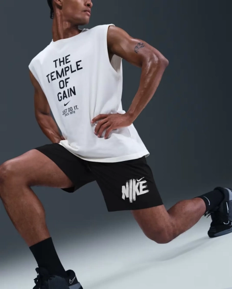 Шорти чоловічі Nike Form 9In Gfx Black HV0384-010 фото 5 — інтернет-магазин Tapok