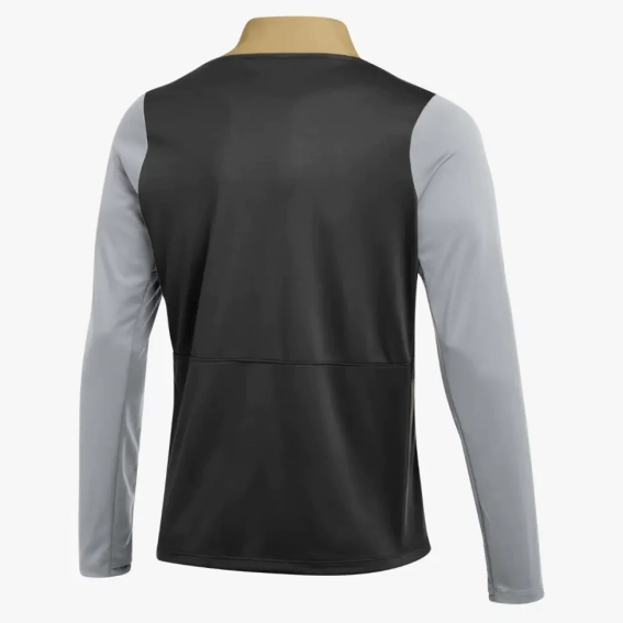 Кофта мужская Nike Academy Pro 24 Drill Top Black/Grey FD7667-011 фото 2 — интернет-магазин Tapok