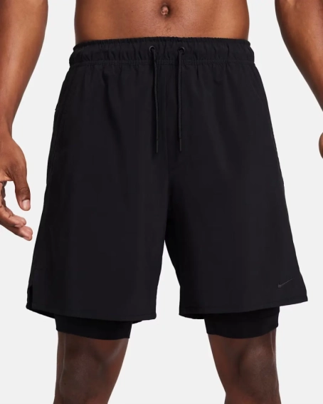 Шорты мужские Nike Unlimited Dri-Fit 7 2-In-1 Versatile Shorts Black DV9334-010 фото 2 — интернет-магазин Tapok