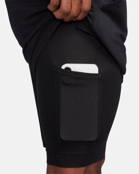 Шорты мужские Nike Unlimited Dri-Fit 7 2-In-1 Versatile Shorts Black DV9334-010 фото 9 — интернет-магазин Tapok