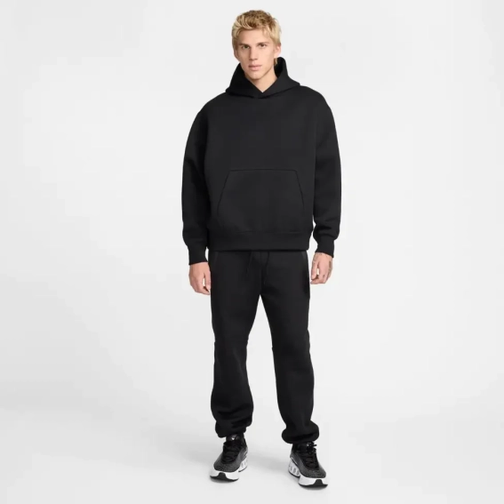 Брюки мужские Nike Tech Fleece Open-Hem Pants Black HJ6533-010 фото 10 — интернет-магазин Tapok