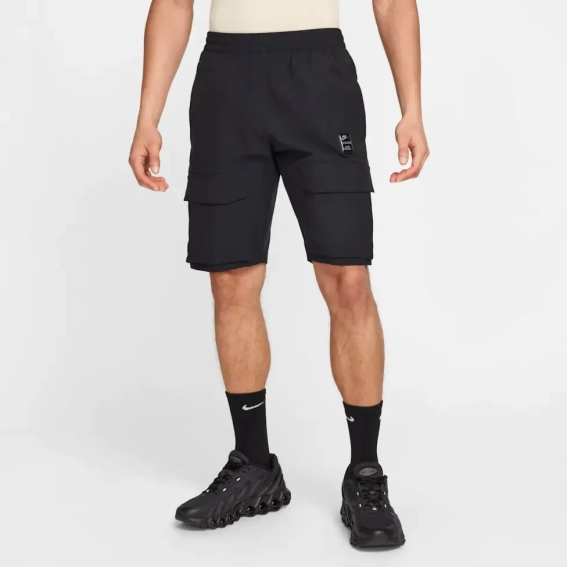 Шорты мужские Nike Air Max Cargo Black HQ4919-010 фото 1 — интернет-магазин Tapok