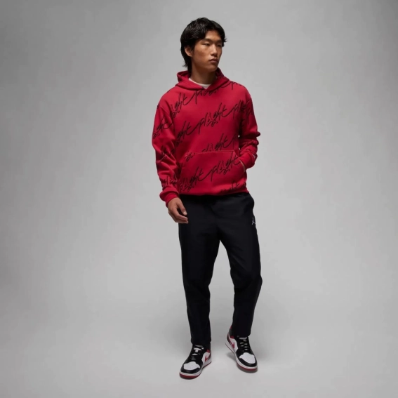 Худые мужские Air Jordan Ess Aop Flc Po Red FB7318-619 фото 1 — интернет-магазин Tapok