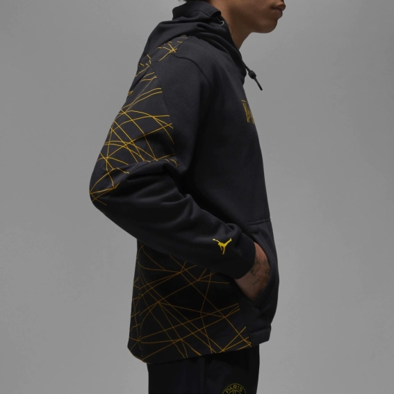 Свитшот мужской Nike Jordan Paris Saint-Germain Black Dv0613-010 DV0613-010 фото 3 — интернет-магазин Tapok