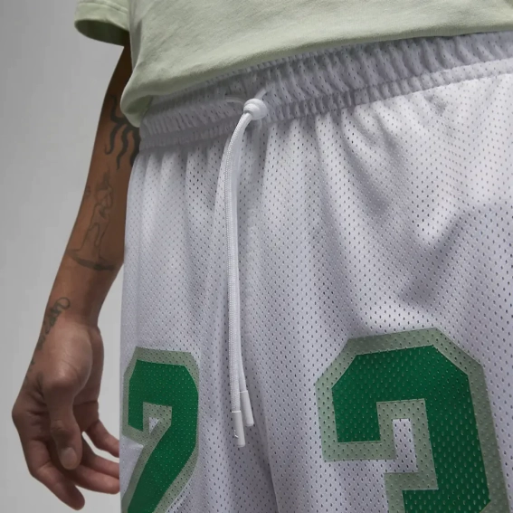 Шорти чоловічі Air Jordan Essentials Graphic Mesh Shorts White DX9671-100 фото 4 — інтернет-магазин Tapok