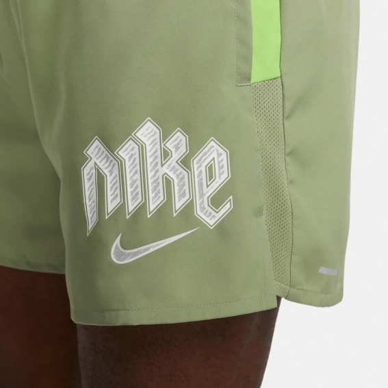 Шорти чоловічі Nike Dri-Fit Division Challenger 5 Brief-Lined Running Green DX0837-386 фото 7 — інтернет-магазин Tapok