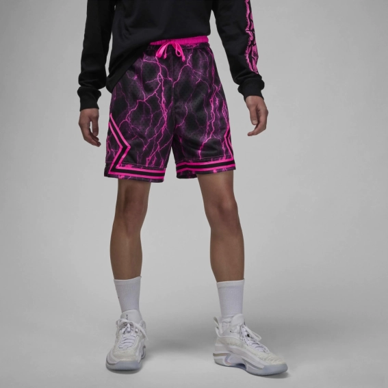 Шорти чоловічі Air Jordan Sport Diamond Dri-Fit Shorts Pink/Grey FN5804-010 фото 1 — інтернет-магазин Tapok