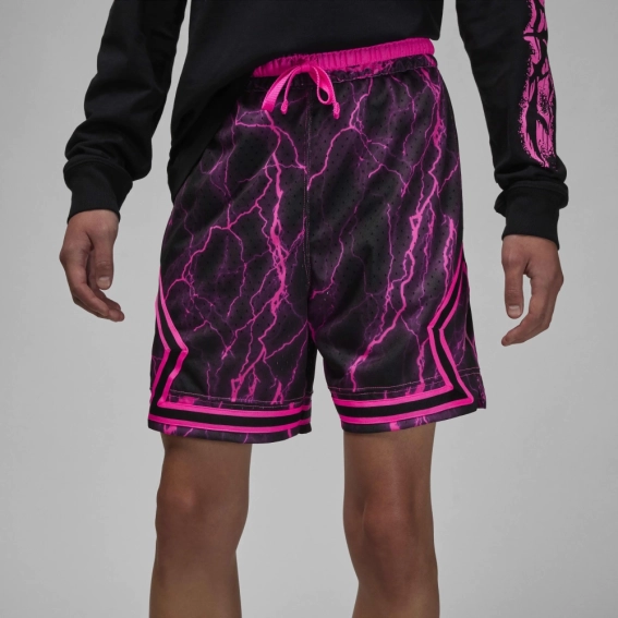 Шорти чоловічі Air Jordan Sport Diamond Dri-Fit Shorts Pink/Grey FN5804-010 фото 2 — інтернет-магазин Tapok