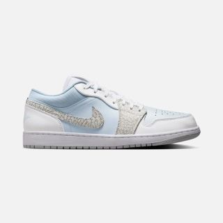 Кроссовки мужские Air Jordan 1 Low Se Light Blue IB7692-400