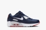 Кросівки дитячі Nike Air Max 90 Leather Obsidian Track Red Blue DV3607-400 Фото 3
