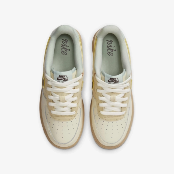 Кроссовки детские Nike Air Force 1 Lv8 (Gs) Beige HQ3473-122 фото 4 — интернет-магазин Tapok