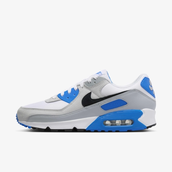 Кросівки чоловічі Nike Air Max 90 White/Grey FN6958-102 фото 1 — інтернет-магазин Tapok