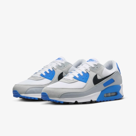 Кросівки чоловічі Nike Air Max 90 White/Grey FN6958-102 фото 6 — інтернет-магазин Tapok