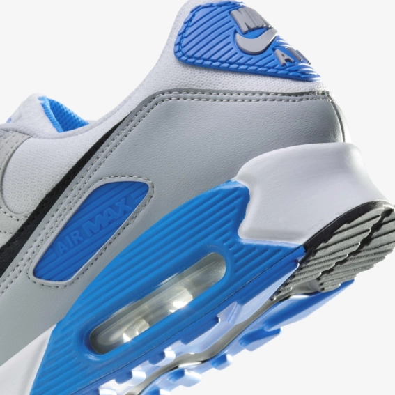 Кросівки чоловічі Nike Air Max 90 White/Grey FN6958-102 фото 9 — інтернет-магазин Tapok