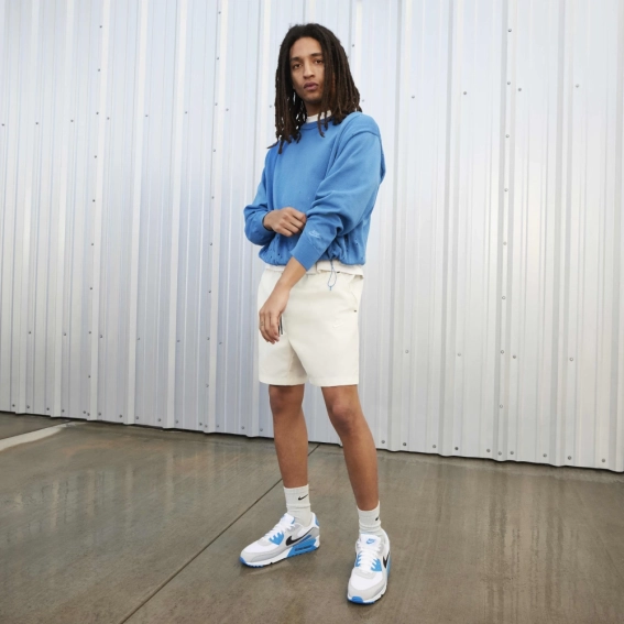 Кросівки чоловічі Nike Air Max 90 White/Grey FN6958-102 фото 10 — інтернет-магазин Tapok