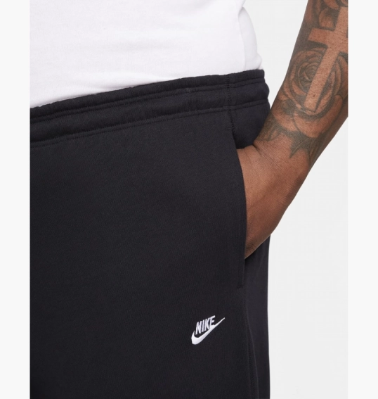 Штани чоловічі Nike Sportswear Club Knit Open-Hem Pants Black FQ4332-010 фото 8 — інтернет-магазин Tapok