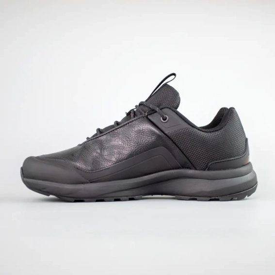 Кросівки чоловічі шкіряні термо 593421 Чорні фото 3 — інтернет-магазин Tapok