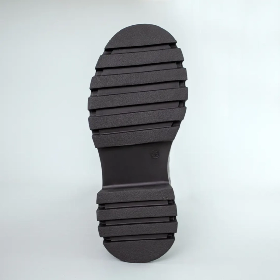 Челсі шкіряні хутро 593413 Чорні фото 7 — інтернет-магазин Tapok