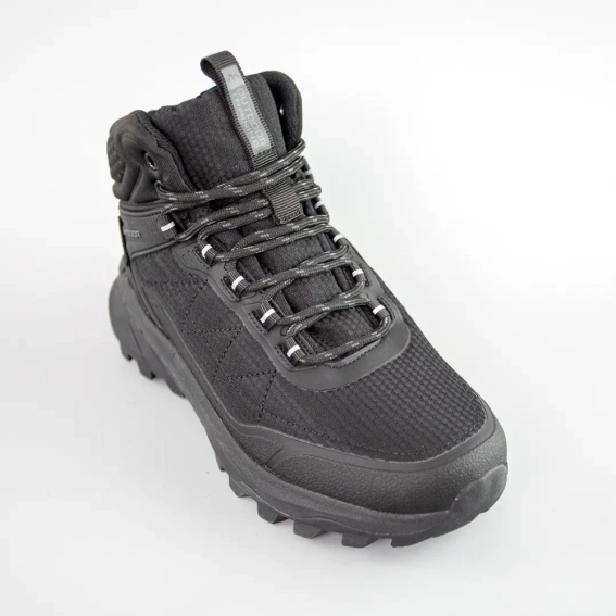 Кросівки чоловічі вологостійкі на хутрі 593418 Чорні фото 2 — інтернет-магазин Tapok