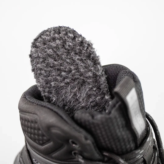 Кросівки чоловічі вологостійкі на хутрі 593418 Чорні фото 5 — інтернет-магазин Tapok