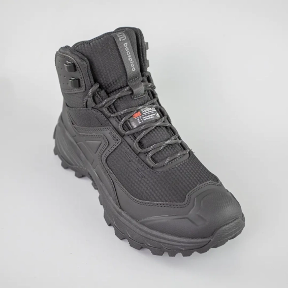 Кросівки чоловічі на байці вологостійкі 593419 Чорні фото 2 — інтернет-магазин Tapok