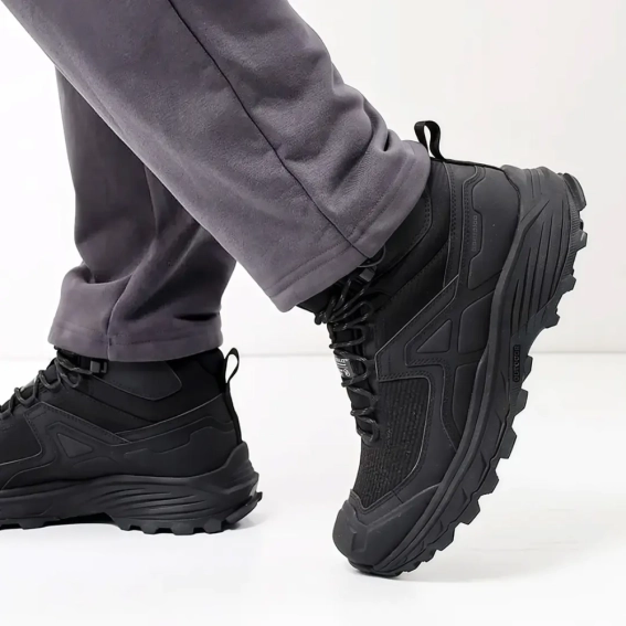 Кросівки чоловічі на байці вологостійкі 593419 Чорні фото 12 — інтернет-магазин Tapok
