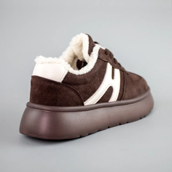 Кеды женские замшевые мех 593444 фото 6 — интернет-магазин Tapok