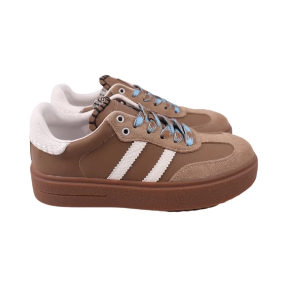 Кеды женские Gifanni 334-25DTS Коричневый фото 1 — інтернет-магазин Tapok