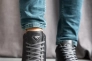 Чоловічі черевики шкіряні зимові чорні Milord Olimp Низькі Фото 6