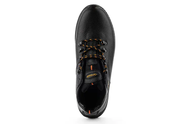 Мужские ботинки кожаные зимние черные Anser 130 фото 3 — интернет-магазин Tapok