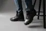 Мужские ботинки кожаные зимние черные Shark B153 Фото 7