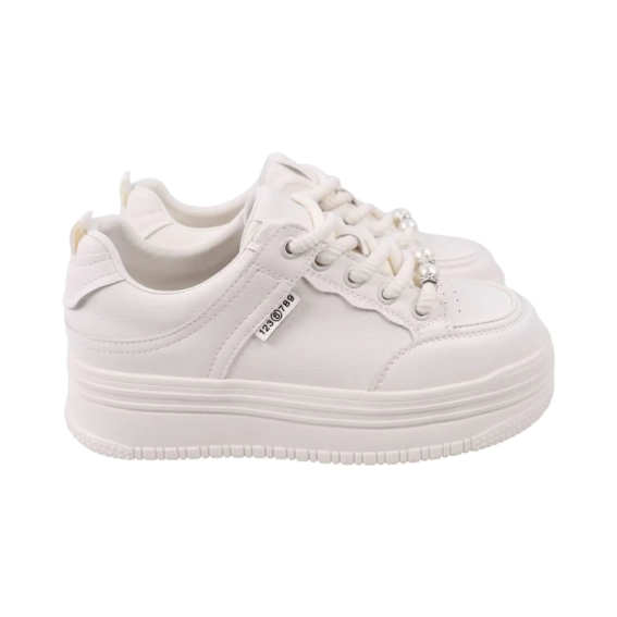 Кеды женские Melanda 381-25DTS Белый фото 1 — інтернет-магазин Tapok