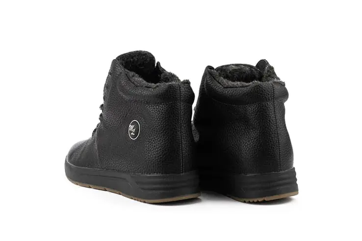 Мужские ботинки кожаные зимние черные Milord Olimp Высокие фото 10 — интернет-магазин Tapok