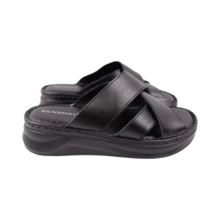 Шлепанцы женские Renzoni 1289-25LSHC Черный