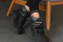 Підліткові черевики шкіряні зимові чорні Monster Fil Фото 3