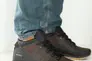 Чоловічі кросівки шкіряні зимові чорні-коричневі Anser 101 Фото 1