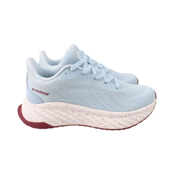Кроссовки женские Restime 301-25LK Голубой фото 1 — интернет-магазин Tapok