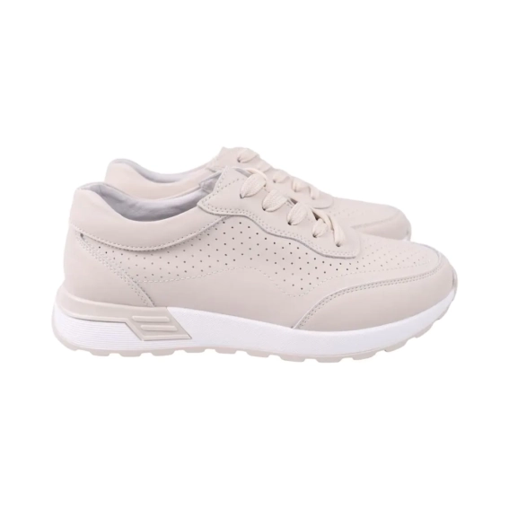 Кроссовки женские Gifanni 340-25LTS Бежевый фото 1 — інтернет-магазин Tapok