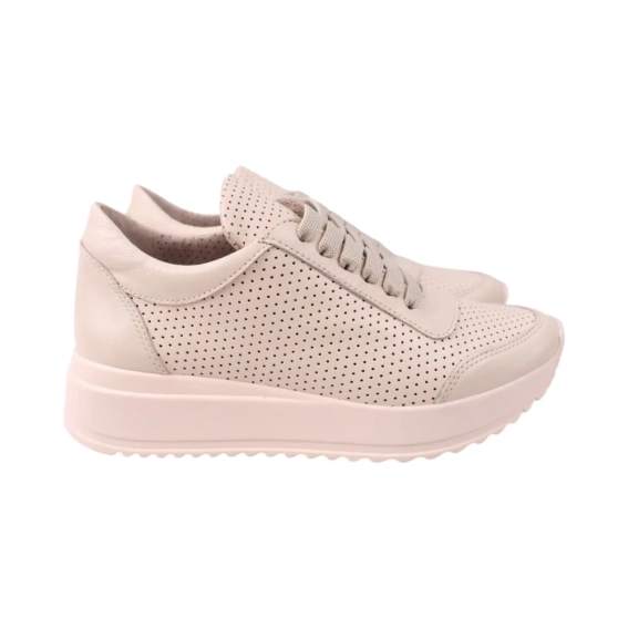 Кроссовки женские Visazh 225-25LTSP Бежевый фото 1 — интернет-магазин Tapok