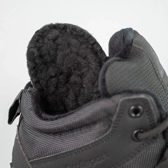 Кросівки чоловічі вологостійкі на хутрі 593455 Чорні фото 4 — інтернет-магазин Tapok