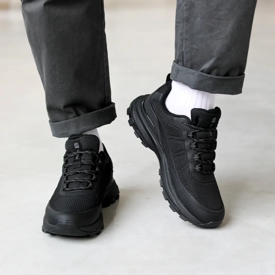 Кросівки чоловічі вологостійкі термо 593461 Чорні фото 9 — інтернет-магазин Tapok